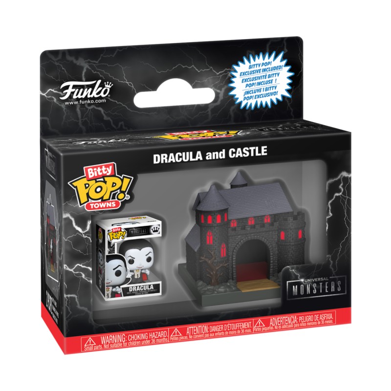 Bitty Pop! - Town - Universal Monster - Dracula ed il suo Castello Bitty Pop! - Town - Universal Monster - Dracula ed il suo Castello